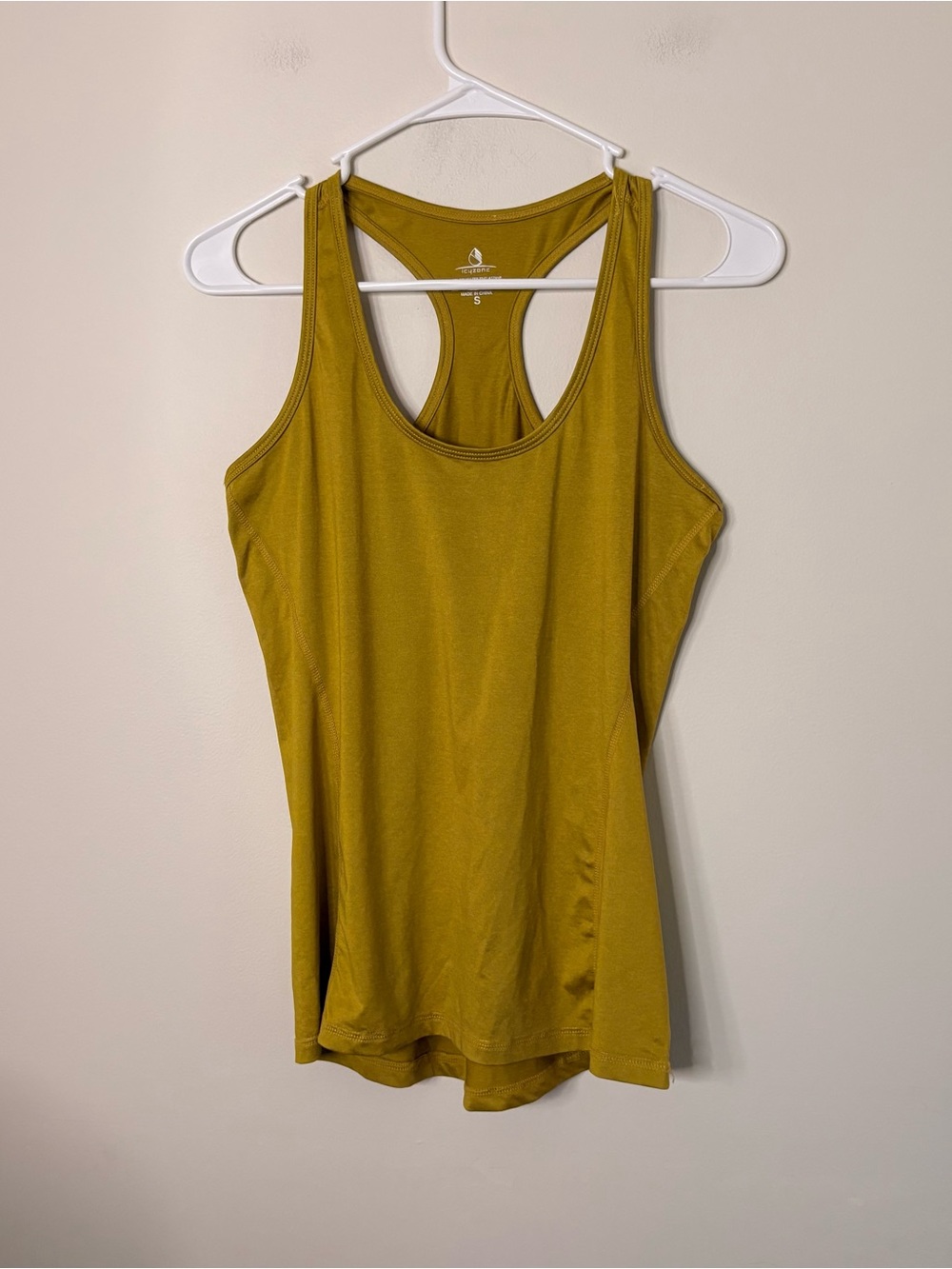 Icyzone Women’s Small Gold Bronze Athletic Tank Top Gym maximalist workout